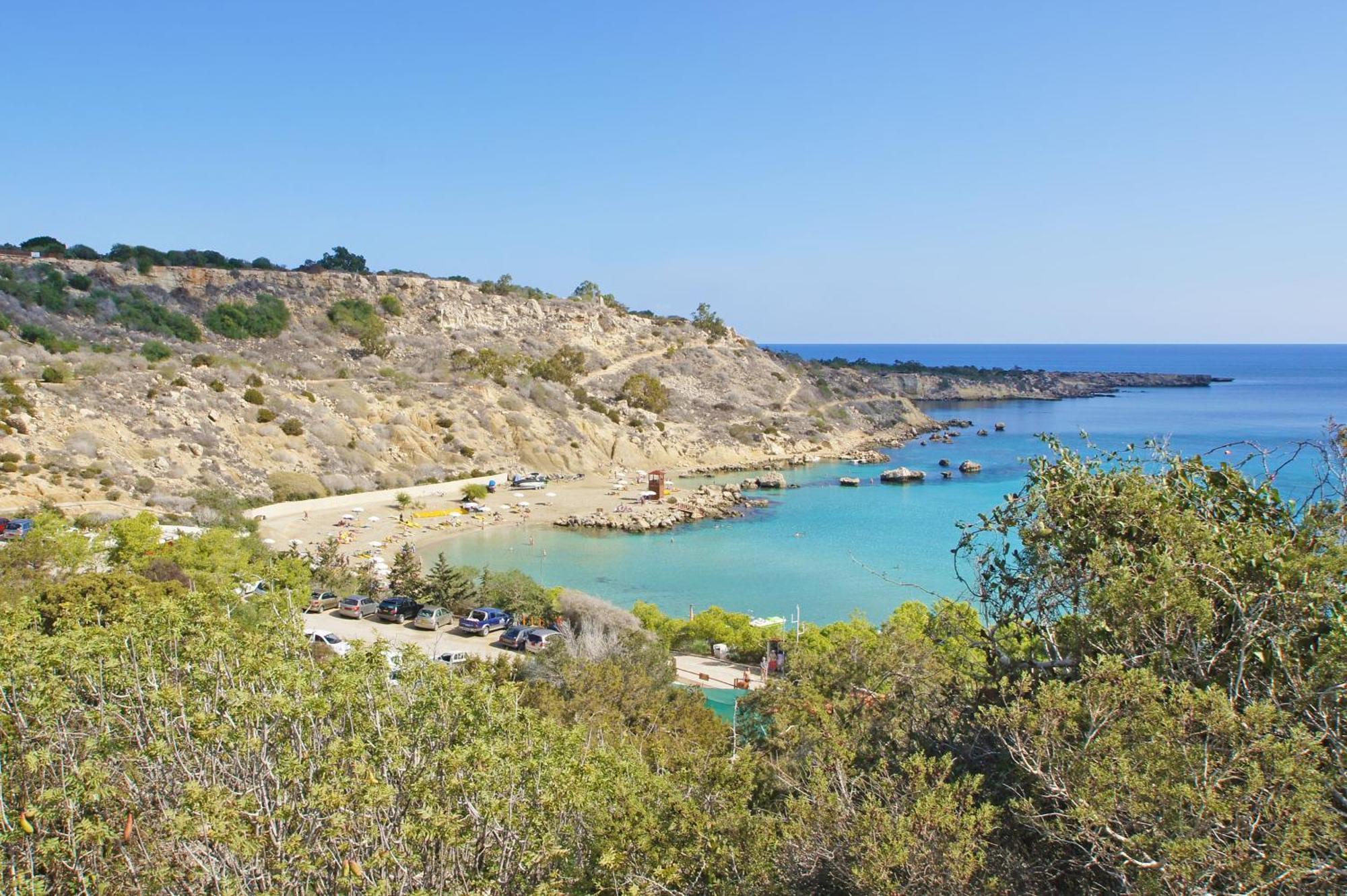 Meryl - Coralli Beachfront Apartment Protaras Exteriör bild